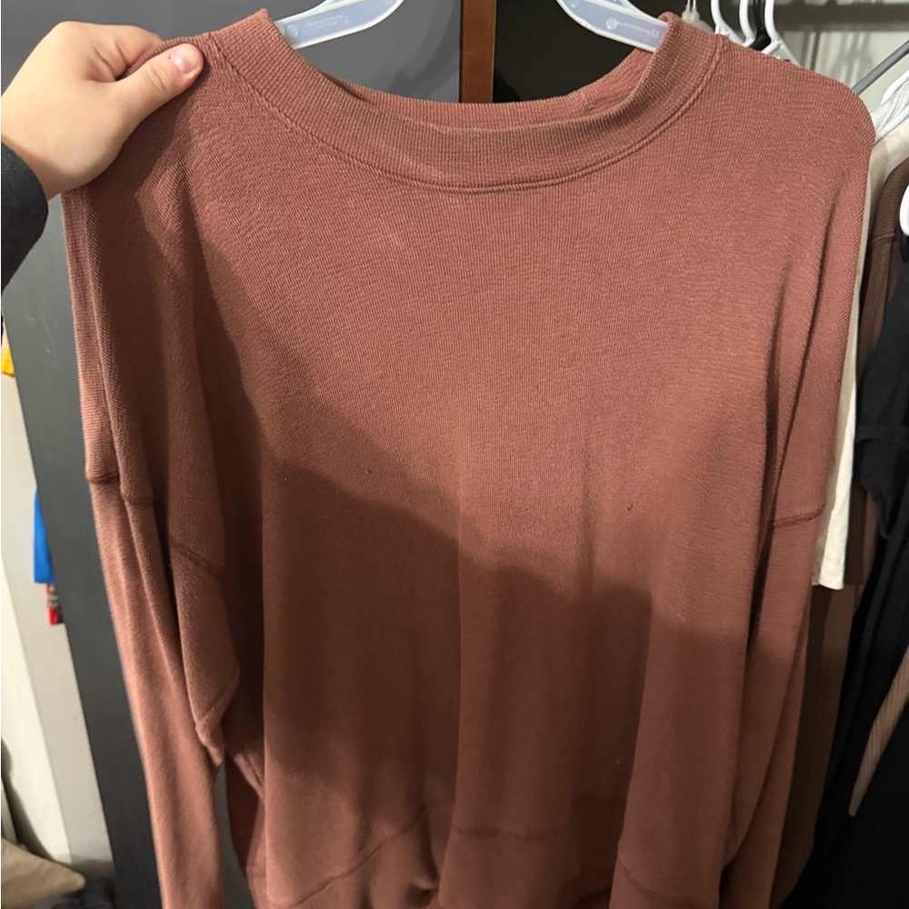 Aerie Warm Brown Sweatshirt